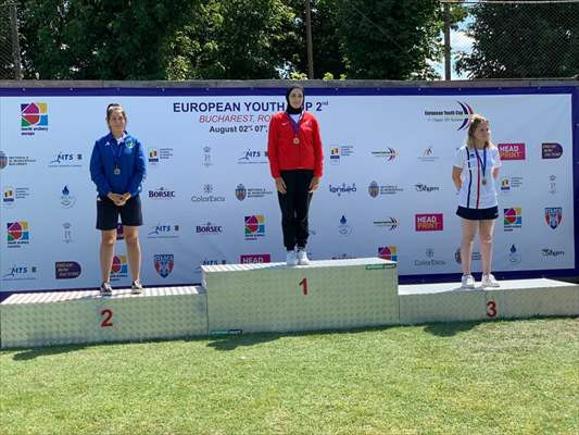 Genç milli okçular, 'Avrupa Gençlik Kupası ve Kadetlerde' birincilik kupası kazandı - Resim: 2