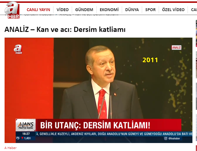 A Haber’den 'Dersim' dinamiti: Bu kadar çarpıtmayı ancak PKK yapar! - Resim: 2