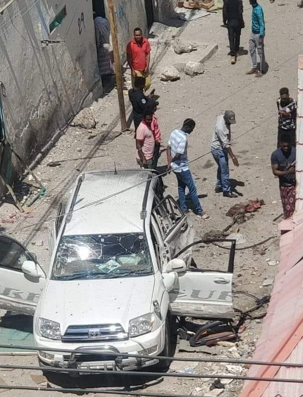 Somali'deki bombalı saldırıda hükümet sözcüsü ağır yaralandı - Resim: 1