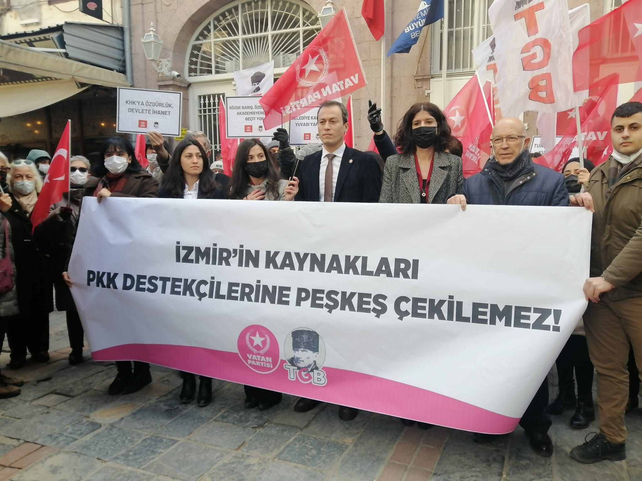 Vatan Partisi ve Türkiye Gençlik Birliği’nden Tunç Soyer’e tepki - Resim: 1