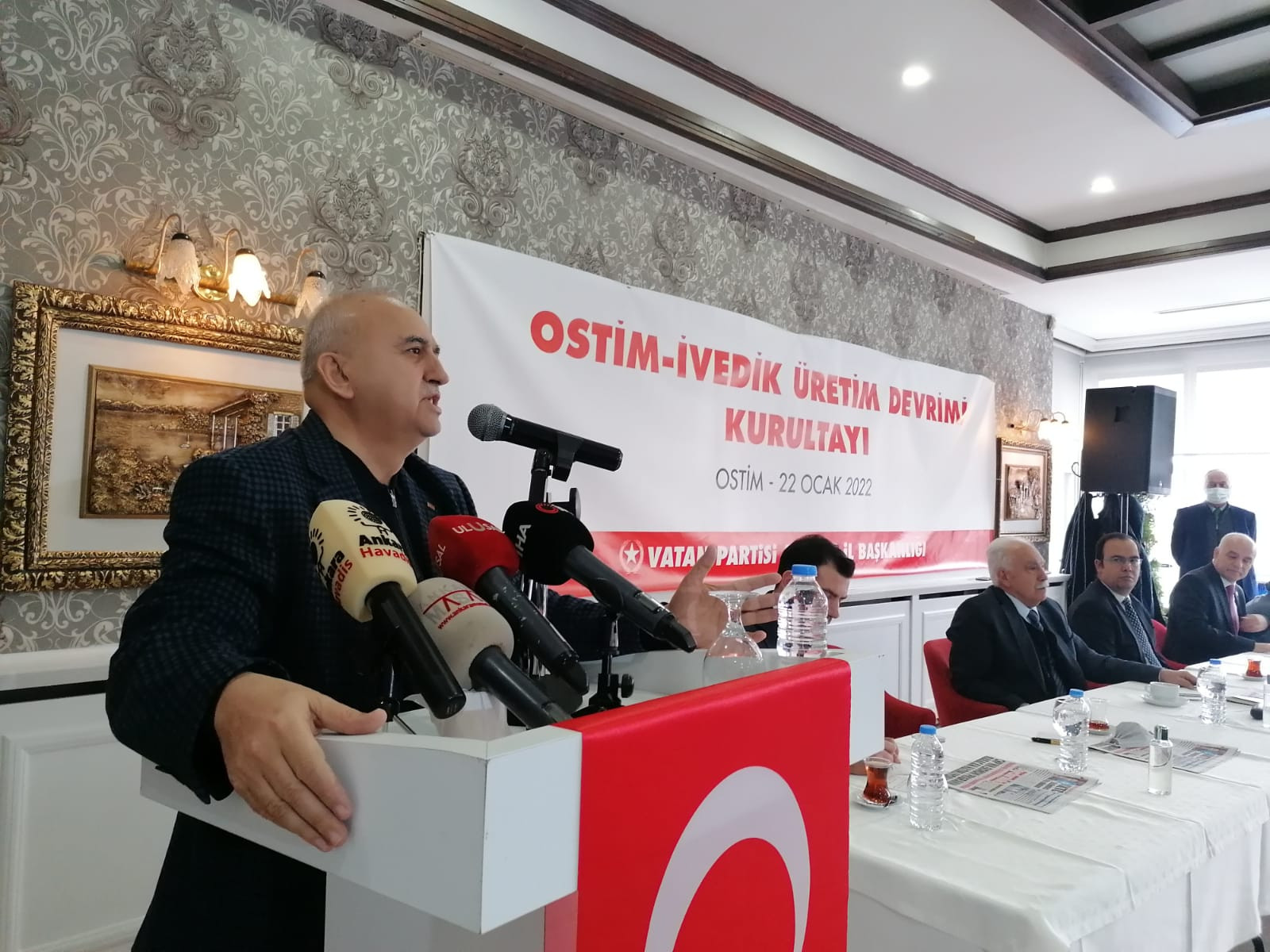 OSTİM Yönetim Kurulu Başkanı Orhan Aydın Üretim Devrimi Kurultayında vurguladı: Sanayici banka tefecisi kadar kazanmıyor! - Resim: 1