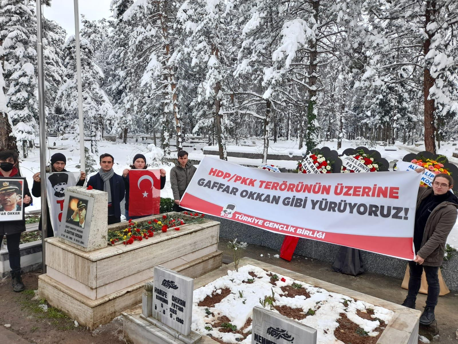 TGB, Gaffar Okkan'ı kabri başında andı - Resim: 1