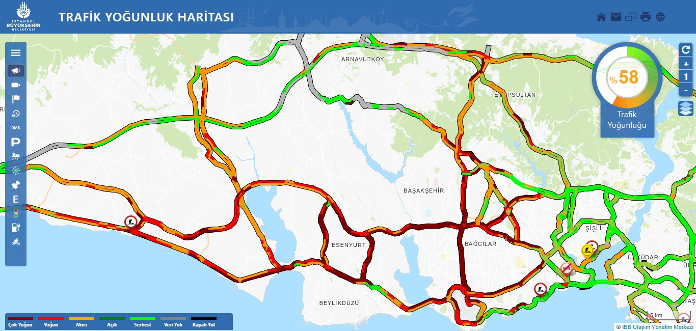 İstanbul'a giriş çıkışlar durduruldu - Resim: 1