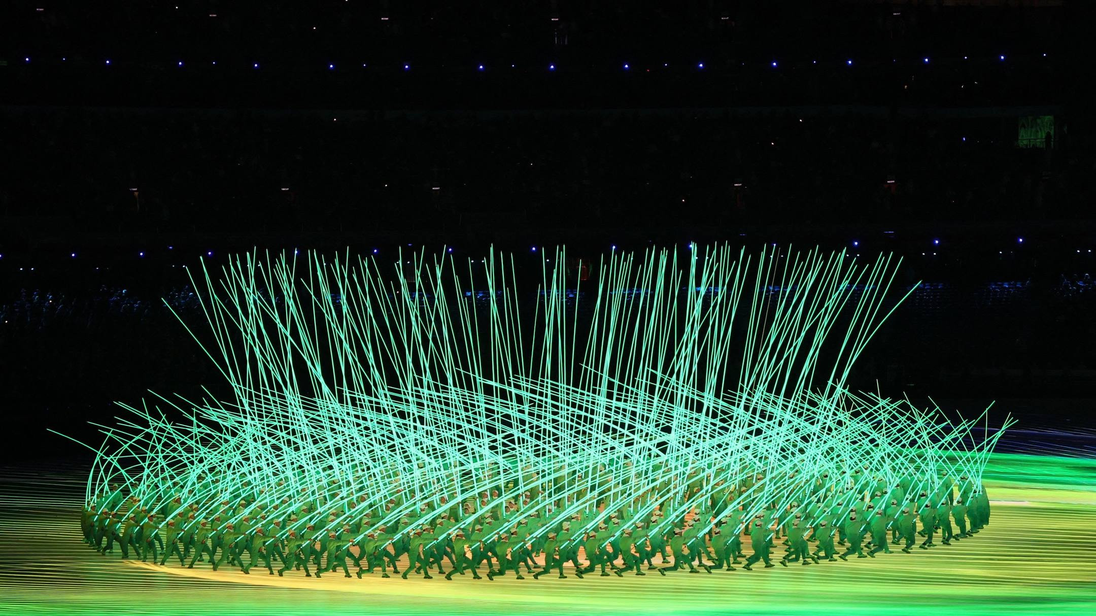 Pekin 2022 Kış Olimpiyatları dev gösteriyle başladı - Resim: 10
