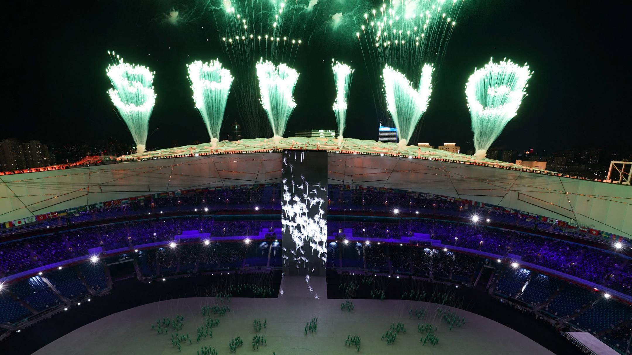 Pekin 2022 Kış Olimpiyatları dev gösteriyle başladı - Resim: 3