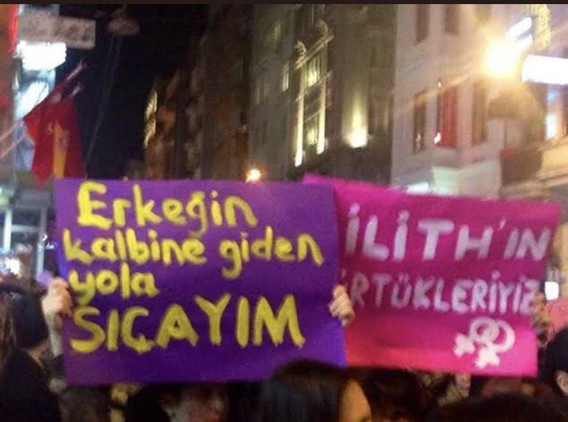 Dertleri 8 Mart ve kadın değil! Taksim'de çürüme yürüyüşü - Resim: 4