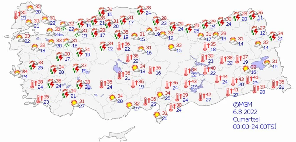 Hafta sonu hava nasıl olacak? Ani ve kuvvetli sağanaklara dikkat! - Resim: 2