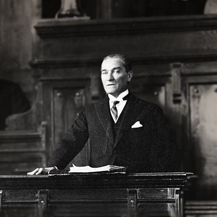 Atatürk'ün mutluluğu açıkladığı tarihî konuşması - Resim: 1