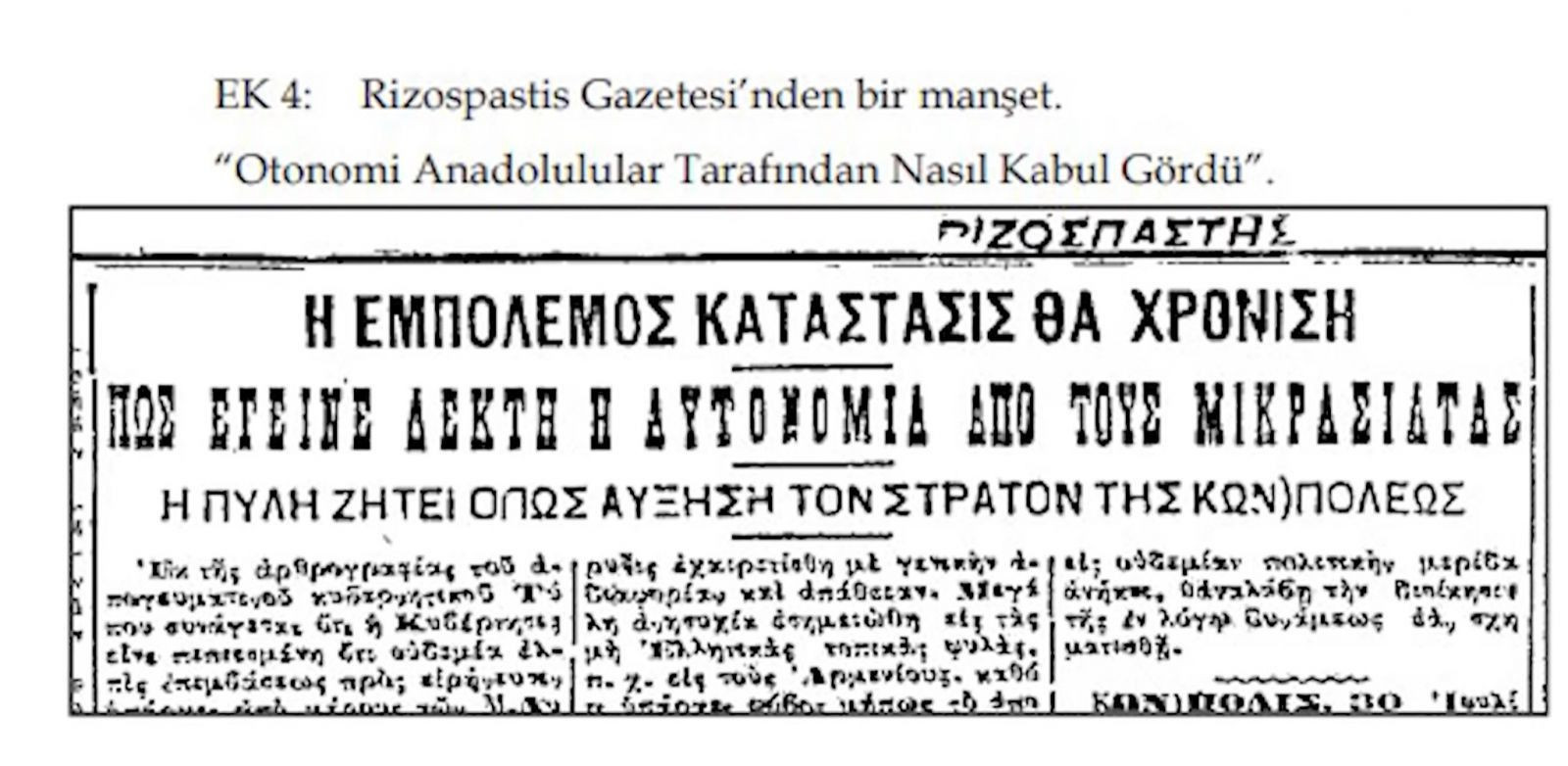 Atatürk'ün yıktığı özerk devlet! Yunanlılar unutmuyor... - Resim: 18