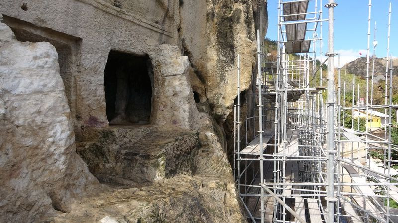2700 yıl önce inşa edilen Evkaya Mezarları restore ediliyor - Resim: 4