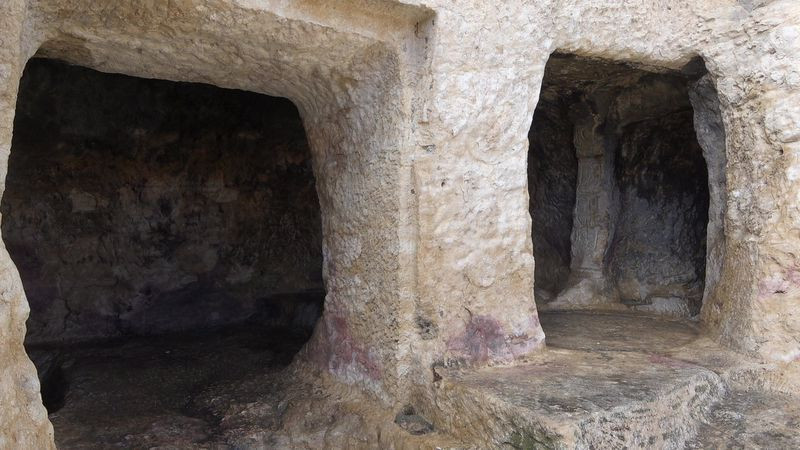 2700 yıl önce inşa edilen Evkaya Mezarları restore ediliyor - Resim: 8