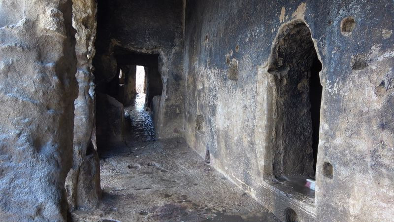 2700 yıl önce inşa edilen Evkaya Mezarları restore ediliyor - Resim: 10