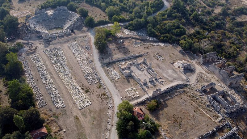 Tlos Antik Kenti'nde bölgenin tarihine ışık tutacak veriler elde edildi - Resim: 4