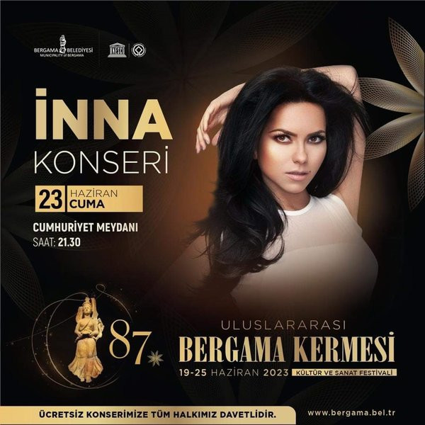 İnna İzmir'de ücretsiz konser verecek