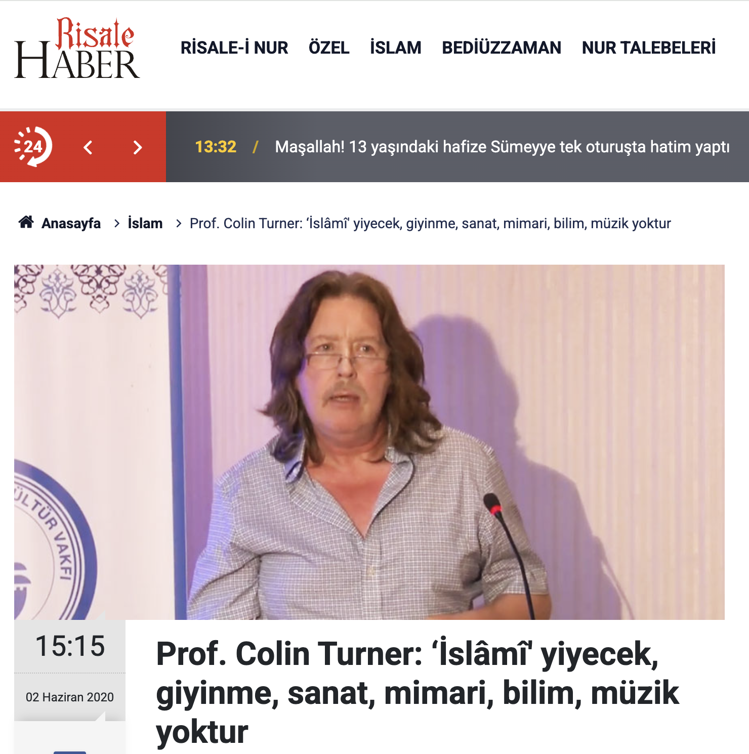 Nurcuların Colin Turner’la ilişkisi - Resim : 2